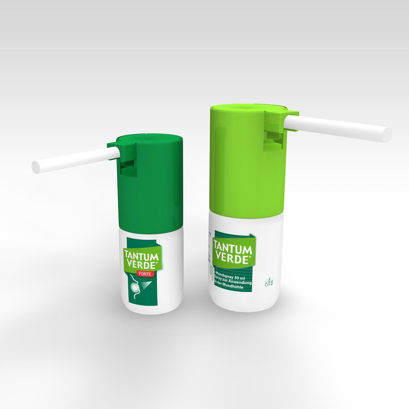 Tantum Verde® Mundspray & Forte-Mundspray zum Sprühen