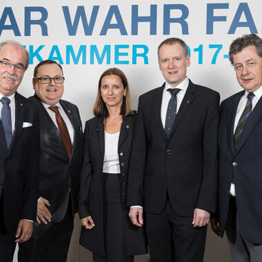 Neues Team der Ärztekammer Steiermark mit Präsident Herwig Lindner gewählt