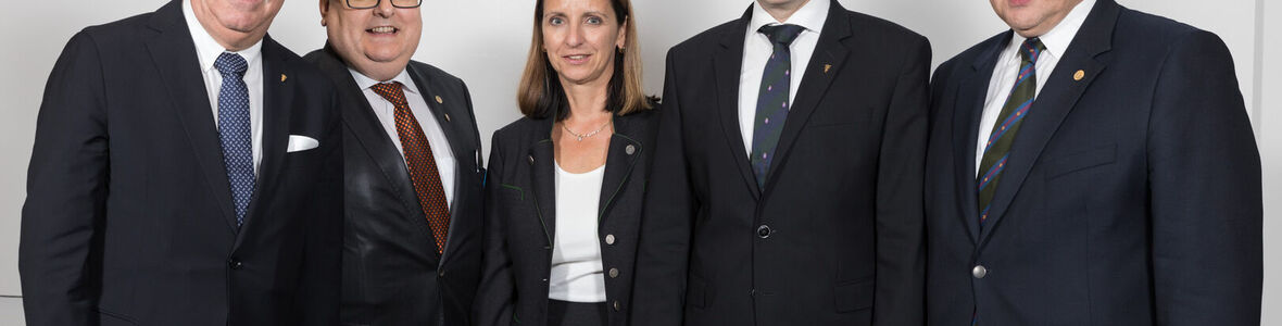 Neues Team der Ärztekammer Steiermark mit Präsident Herwig Lindner gewählt