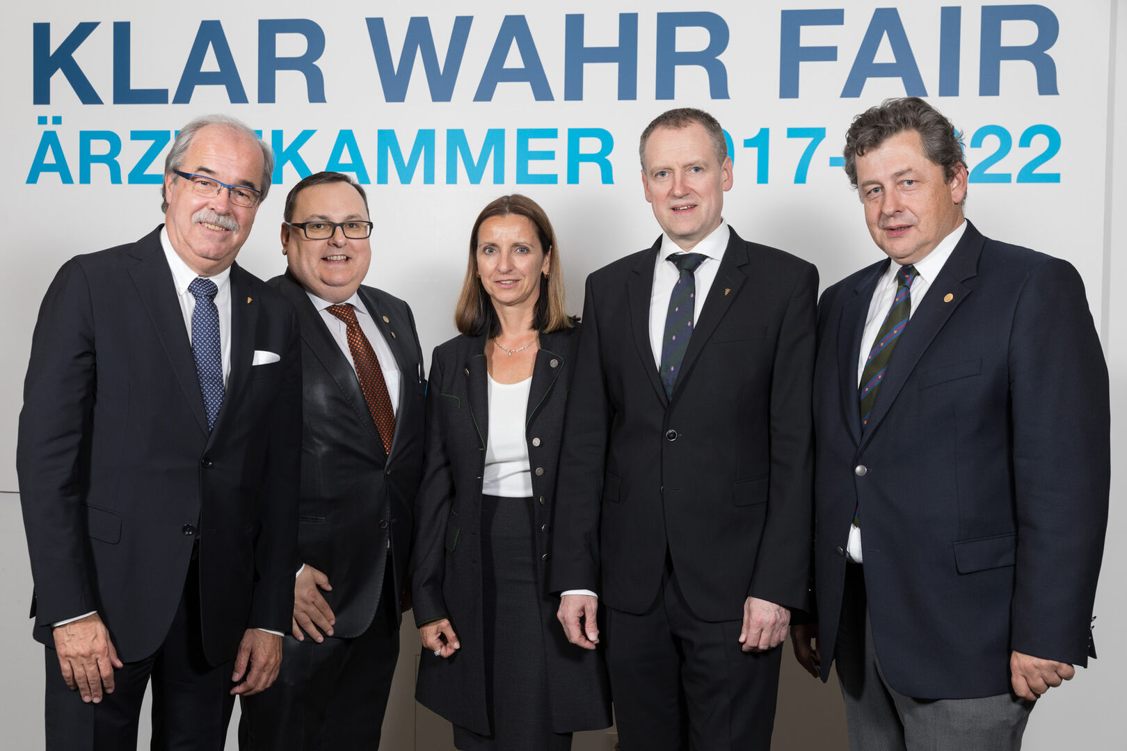 Neues Team der Ärztekammer Steiermark mit Präsident Herwig Lindner gewählt