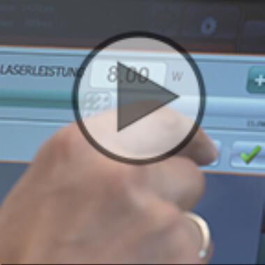 Lasertherapie der Varizen - Video