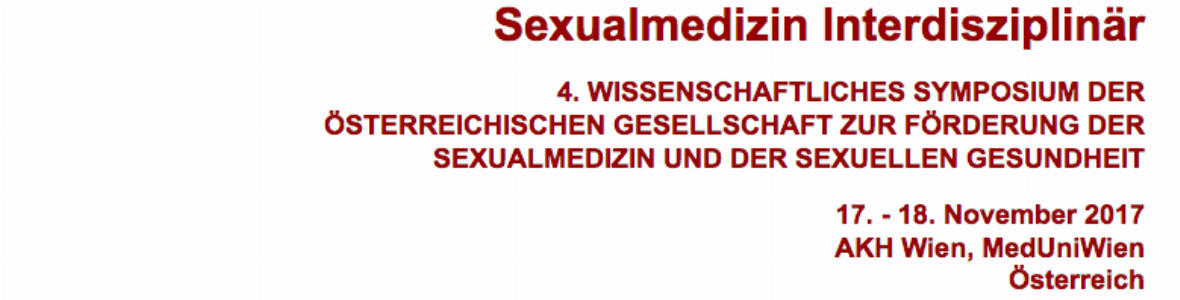 SEXUALMEDIZIN INTERDISZIPLINÄR