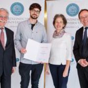 Weiss-Preis 2017 an Neurowissenschaftler Kai Kummer von der Med Uni Innsbruck