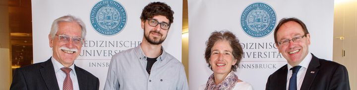 Weiss-Preis 2017 an Neurowissenschaftler Kai Kummer von der Med Uni Innsbruck