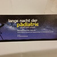 Lange Nacht der Pädiatrie im Schloss Schönbrunn am 21.03