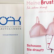 Kampagne zur Brustkrebs-Früherkennung