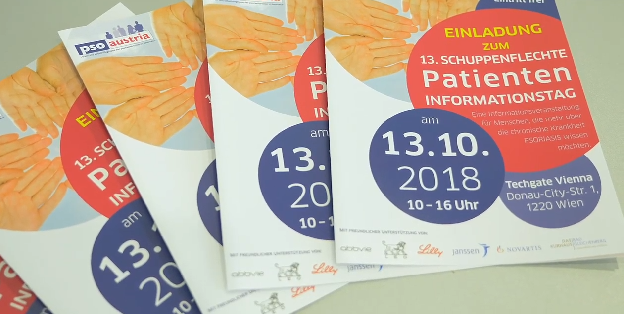 Das war der Schuppenflechte-Informationstag 2018 der PSO Austria - Video