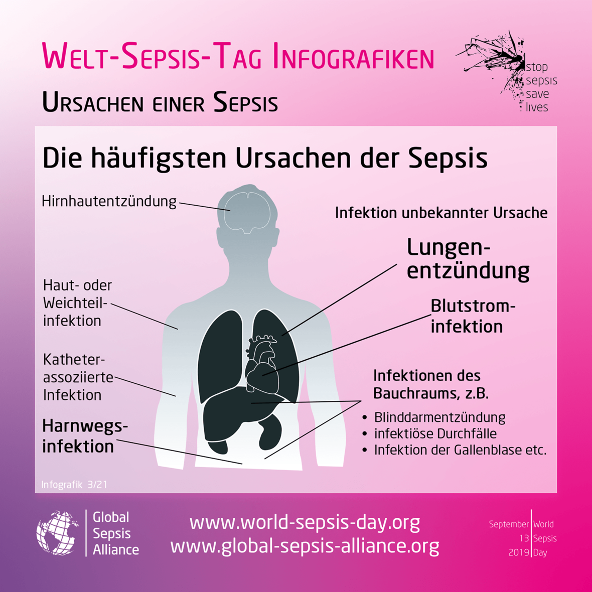 Sepsis Ursachen