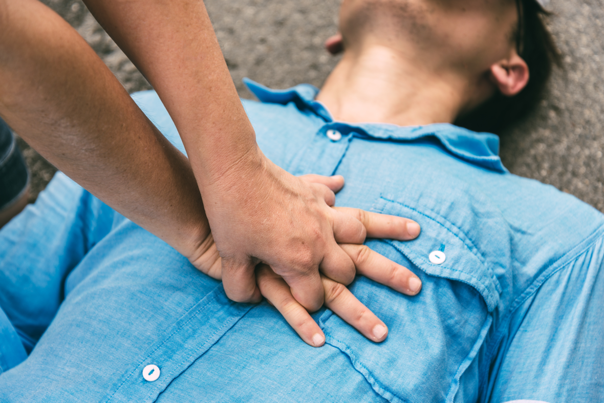 Herzmassage