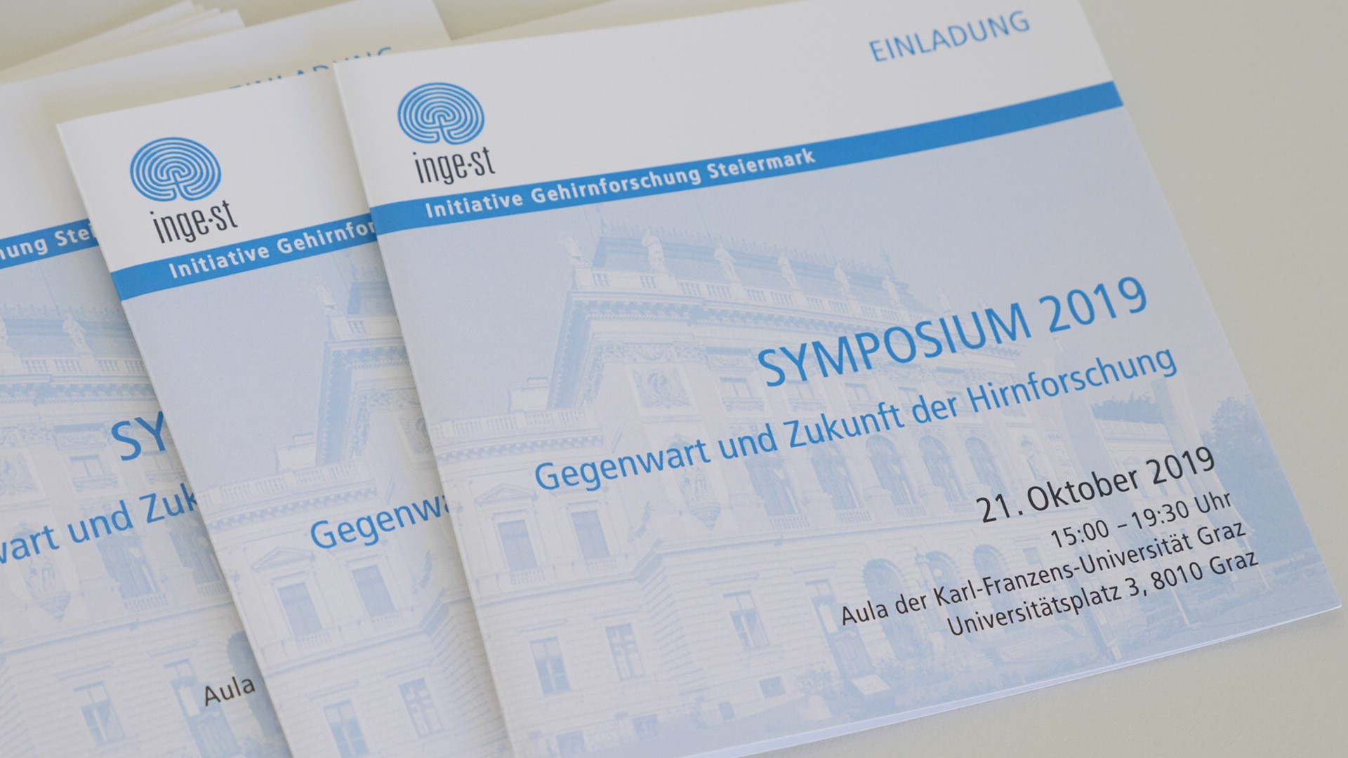 INGE St. Symposium 2019: Gegenwart & Zukunft der Hirnforschung - Eventvideo