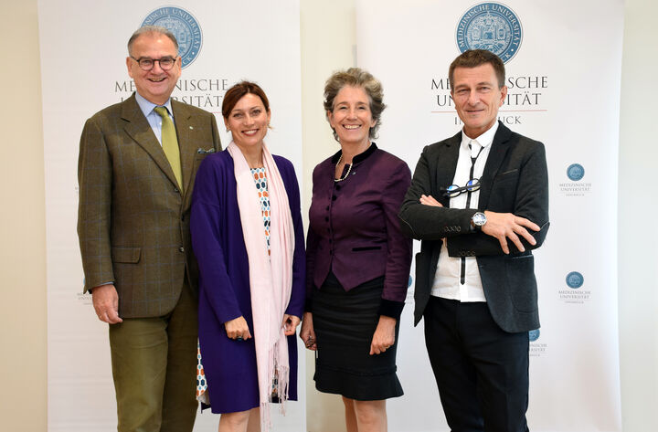 „Die Medizinische Universität Innsbruck entwickelt sich positiv“: Rektoratsteam zieht nach zwei Jahren Zwischenbilanz