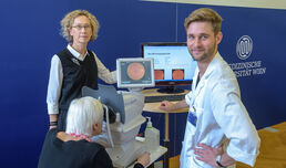 Netzhautuntersuchung bei Diabetes: Der Roboter stellt die Diagnose