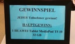Die Gewinnerin des HUAWEI Tablets steht fest - VIDEO