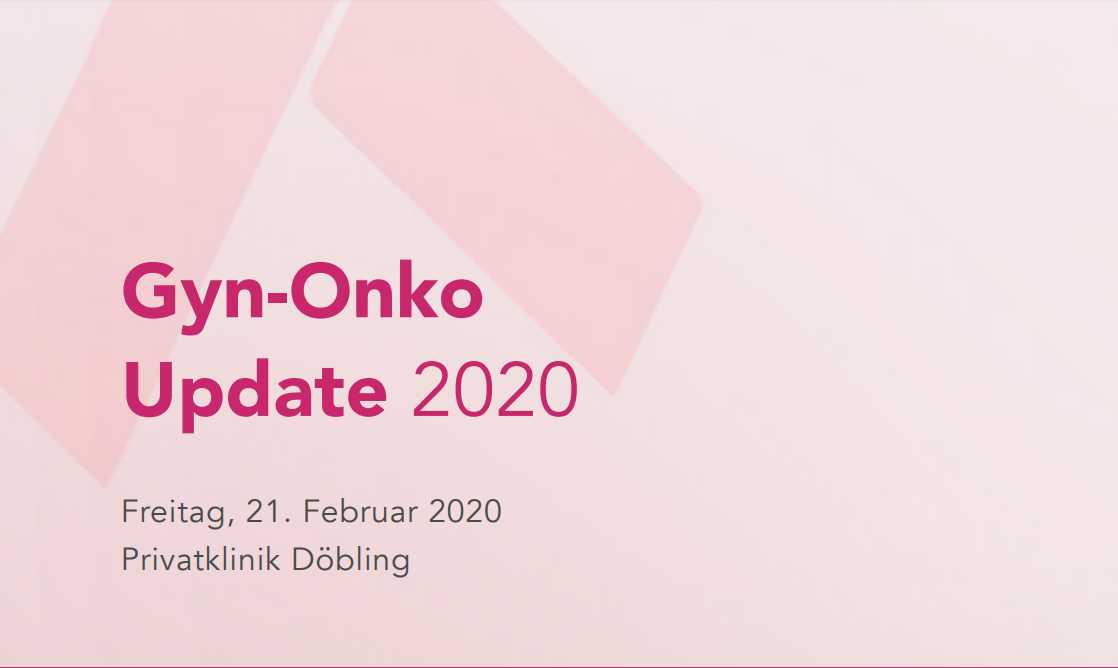 Gyn-Onko Update 2020 - Eventvideo