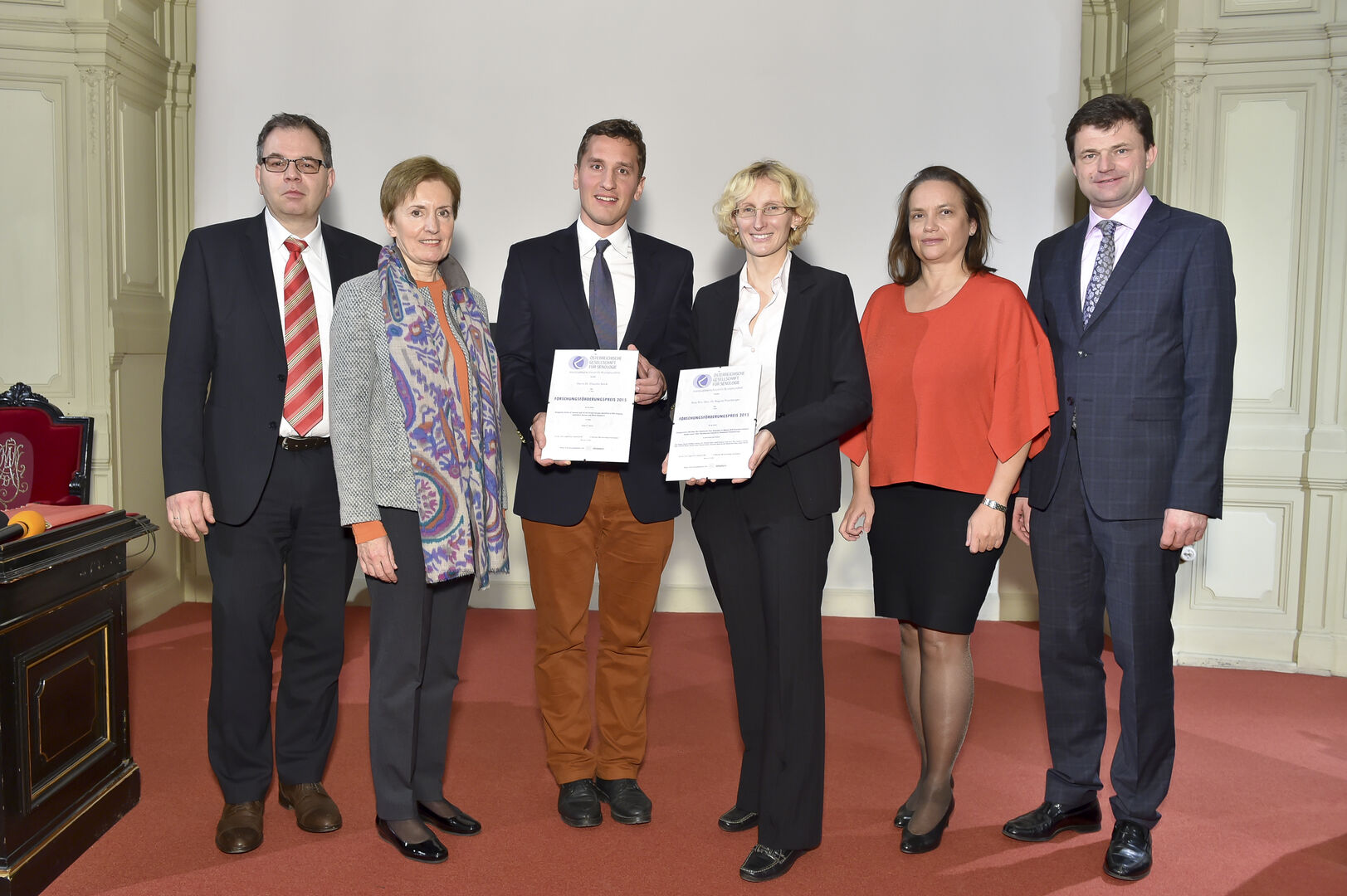 ÖGS (Österr. Gesellschaft für Senologie) verlieh Publizistikpreis und Förderungspreis