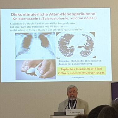 Atemwegsgeräusche: Abklärung und Differentialdiagnose - Vortrag am 2. Wiener Lungentag