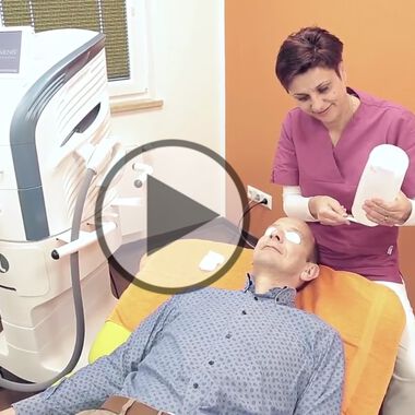 Trockenes Auge: neue Ursachenbehandlung mit IPL - Video