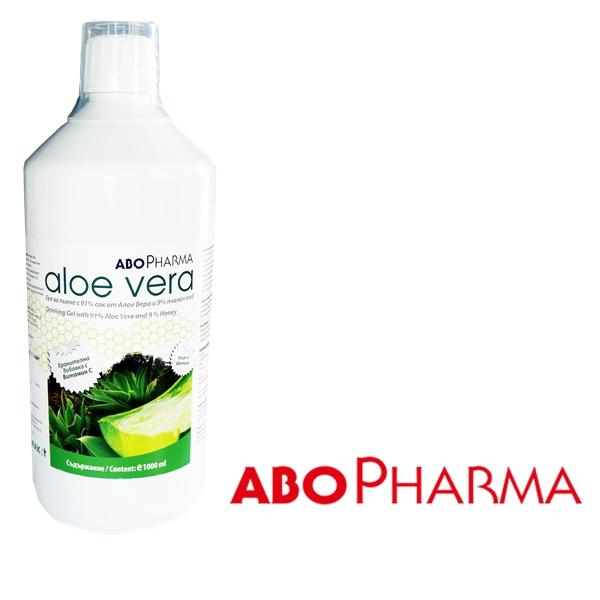 ALOE VERA Гел за пиене с 91% сок от Алое Вера и 9% пчелен мед