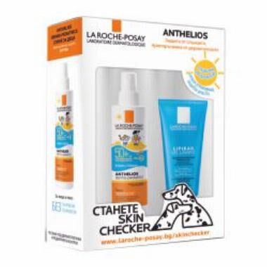 Ла Рош Позе КТ ANTHELIOS спрей за деца SPF50 + 200мл LIPIKAR LAVANT Душ гел 200мл