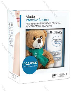 Bioderma Atoderm Intensive - 500 мл + Плюшено мече ПОДАРЪК