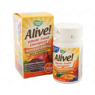 Мултивитамини Alive - 30 таблетки