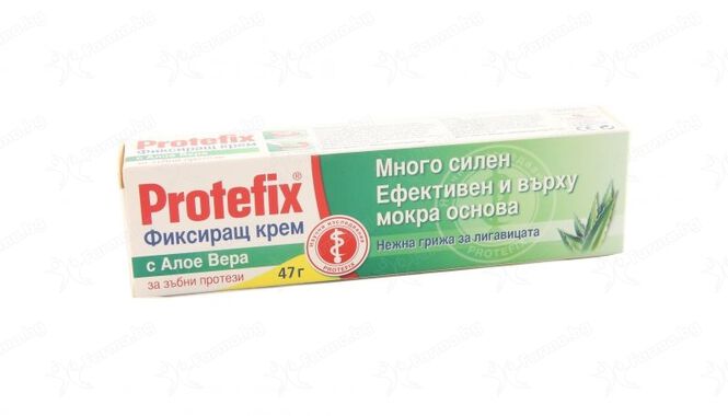 Протефикс крем с алое вера - 40мл