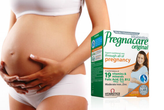 Pregnacare Original, мултивитаминен комплекс + фолиева киселина за бременни и кърмачки, 30 табл.