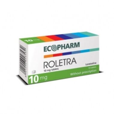 Ролетра таблетки 10 mg x 10