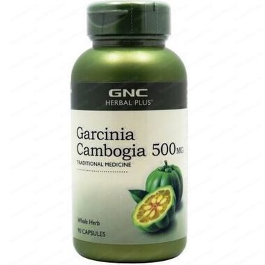 Garcinia Cambogia / Гарциния Камбоджа за отслабване 500мг х90 капсули - GNC