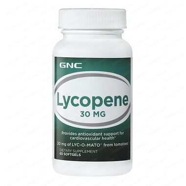 Lycopene / Ликопен - антиоксидантна защита 30мг х60 капсули - GNC