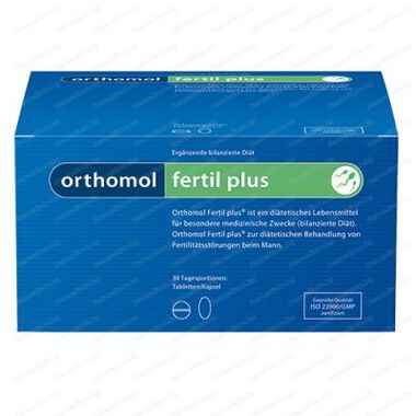 Orthomol Fertil Plus / Ортомол Фертил Плюс за мъже х30 сашета
