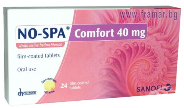 No-Spa 40 mg, таблетки