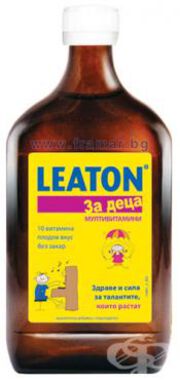 Leaton мултитоник сироп за деца 500 ml