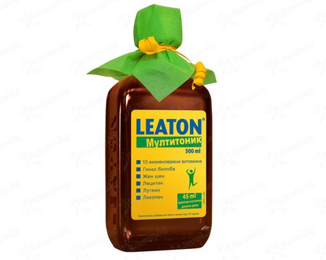 Леатон Мултитоник сироп 500 ml