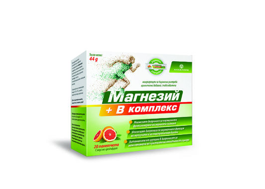 Магнезий + B-комплекс - 20 сашета