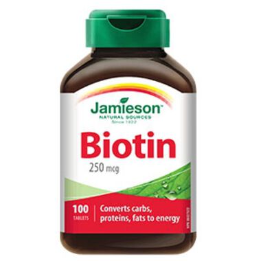 Джеймисън Биотин 250mcg 100таблетки
