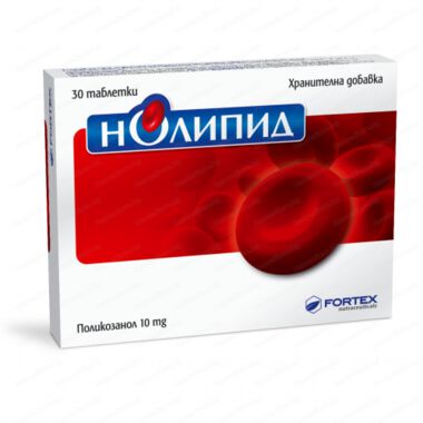 Нолипид - таблетки 30 х 10мг
