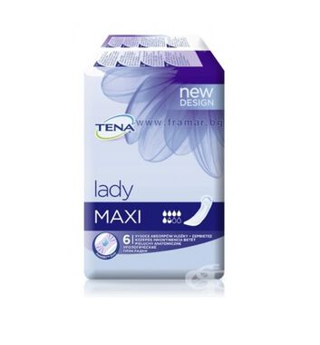 Урологични превръзки Лейди Maxi Dry - 6 броя