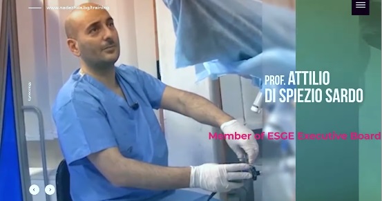 Prof. Attilio di Spiezio Sardo at the Myoma and Fertility Surgery Workshop