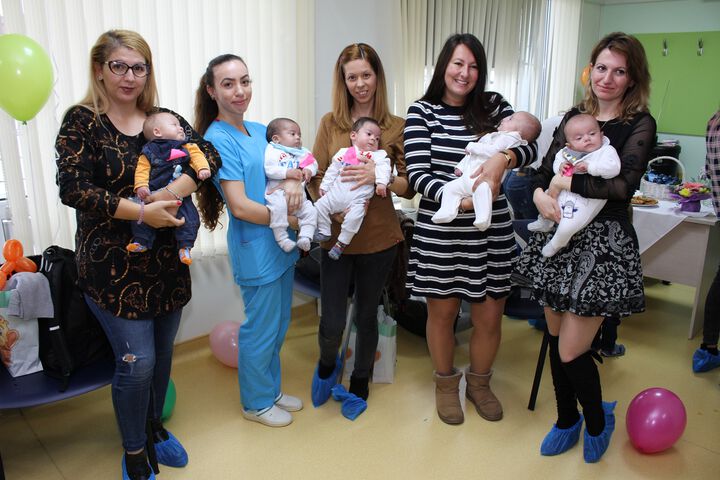 Пловдивската УСБАЛАГ „Селена“ втора в страната по брой раждания