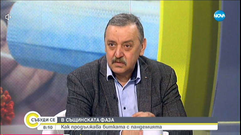 Проф. T. Кантарджиев: Пикът на коронавируса ще е около Великден