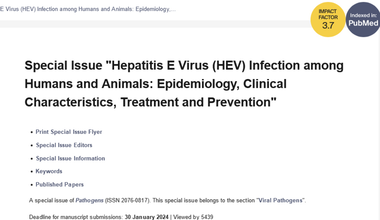 Special Issue "Hepatitis E Virus (HEV) Infection among Humans and Animals"
