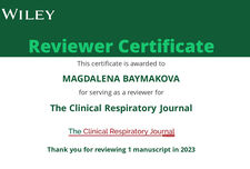 "Clinical Respiratory Journal" (Impact Factor: 1.7; CiteScore: 3.3)