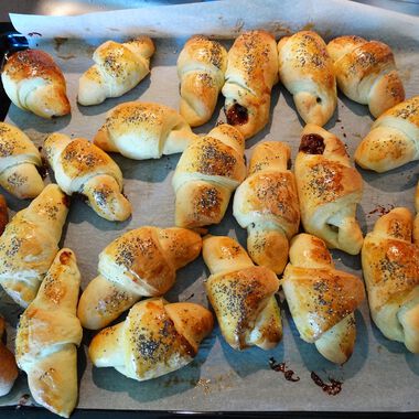 Домашни козуначени кифлички (РЕЦЕПТА)