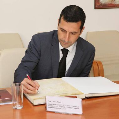Проф. Фабиен Флори на първо посещение в Медицински университет-Пловдив