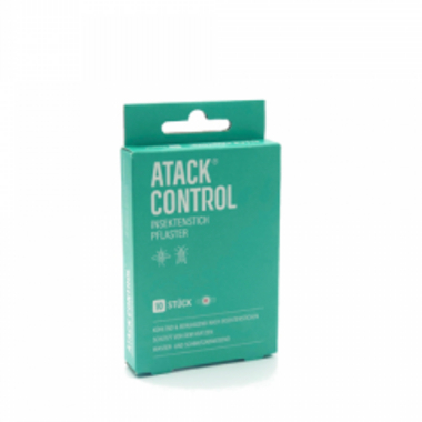 ATACK CONTROL Insektenstich Pflaster, 10Stk.