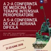 A 2-A Conferinta de Medicina si Terapie Perioperatorie. A 5-A Conferinta de Cale Aeriana Dificila