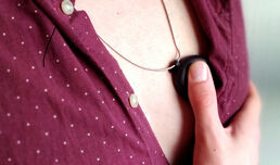Novel necklace detects abnormal heart rhythm