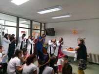 Празнична програма за Хелоуин за пациентите на Детска Хирургия