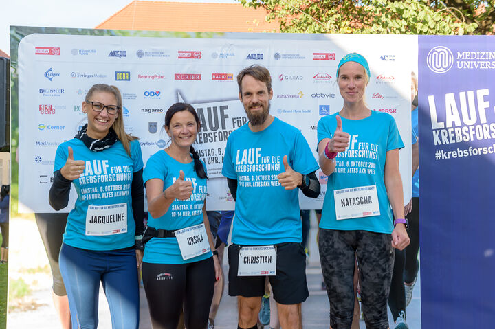12. Krebsforschungslauf der MedUni Wien: Rund 3.000 TeilnehmerInnen und mehr als 100 Firmenteams unterstützten die Krebsforschung
